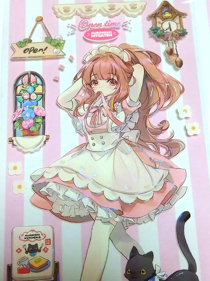 完売御礼✩再販✩J1149＃喫茶店·右岸(贝壳光)切り売り海外人物マステ女の子