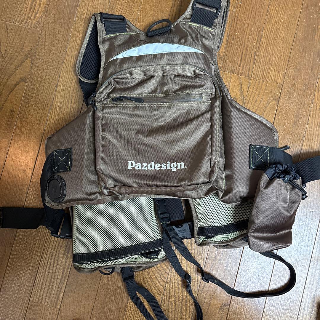 Pazdesign Saltwater Line ライフジャケットフリーsize