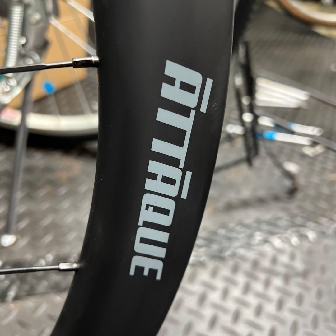 attaque アタッキーc451-RD 完組ホイール カーボン45mm