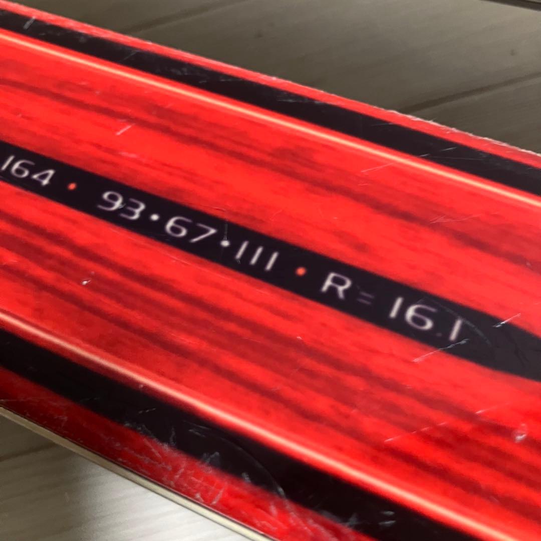 ストック付/STOCKLE Spirit ストックリー スキーセット 164