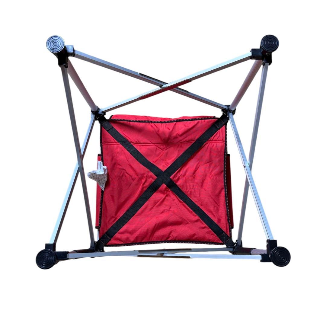 【廃盤・未使用品】 Coleman SLIM CAPTAIN CHAIR レッド