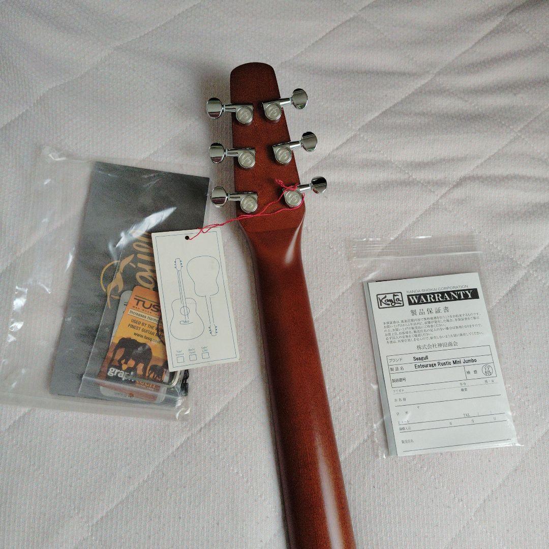Ｓeagull（シーガル）アコースティックギター 、Mini Ｊumbo