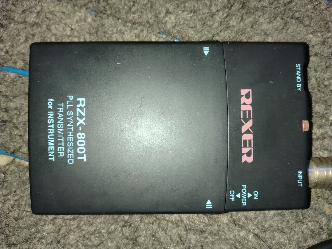 REXER ギター ワイヤレスシステム RZR-800D RZX-800T日本製