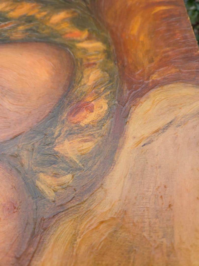 人物画 横たわる裸婦