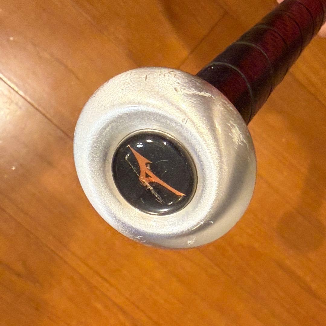 ミズノ ホットメタルトップ 軟式バット 84cm