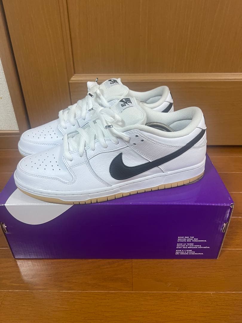 Nike Dunk Low ナイキSB ダンクホワイトガム　27.５cm