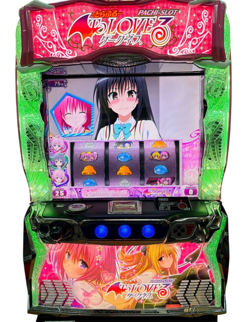 【AYA様送料込】ToLOVEるダークネス パチスロ 実機 直接引取可