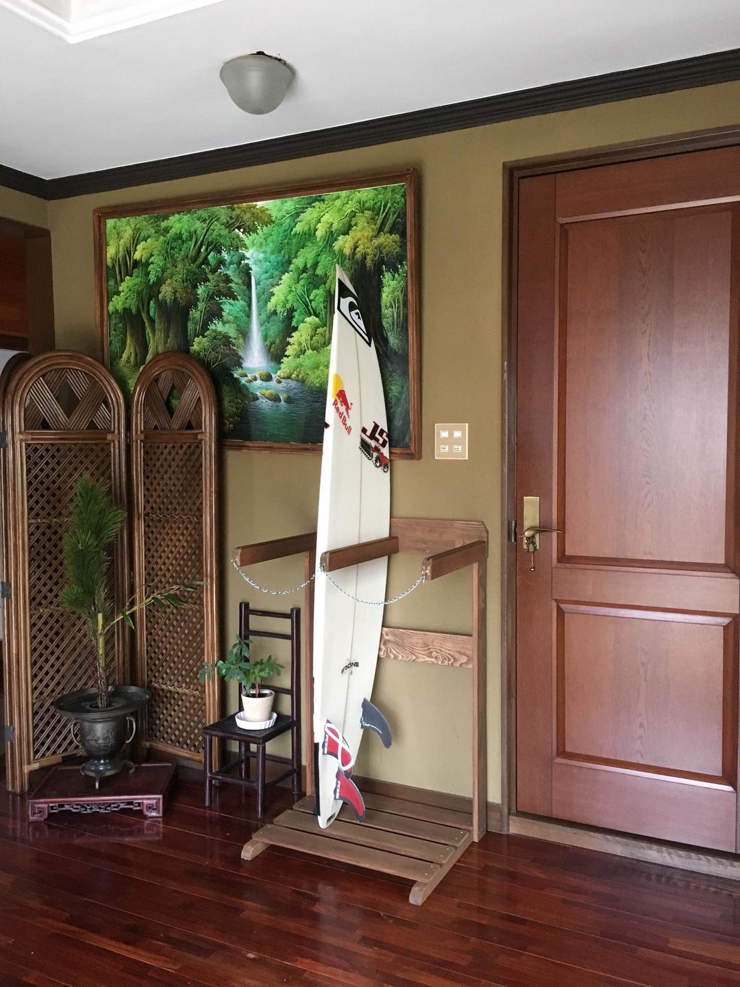 サーフボードラック ひのきの香り