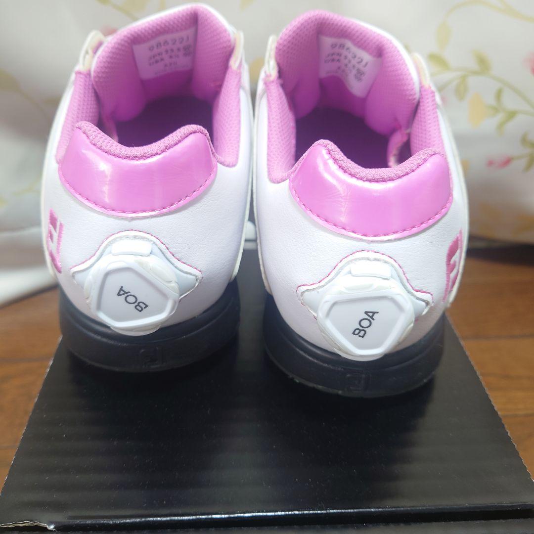 FootJoy ゴルフシューズ ホワイト/ピンク 23.5cm