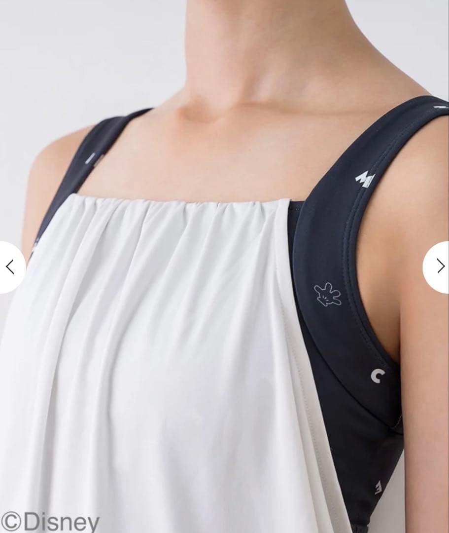 【SUKALA】Mサイズ完売品　ディズニーレイヤードタンク＆レギンスセット ラバ