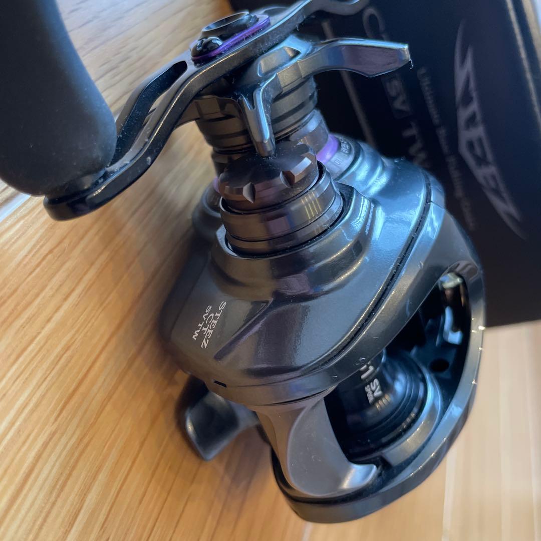 極上美品Daiwa 2019 CT SV TW 700XHLベイトリール