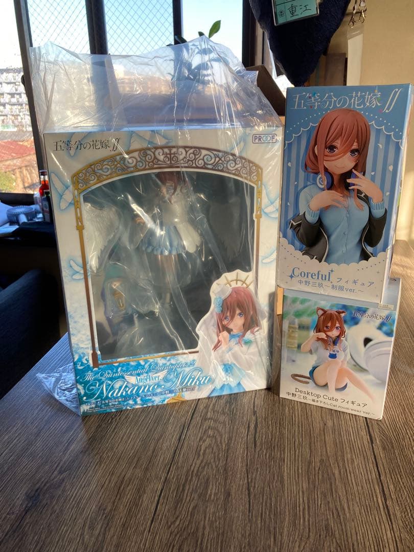 『五等分の花嫁∬』1/7スケールフィギュア「中野三玖 天使ver.」他セット