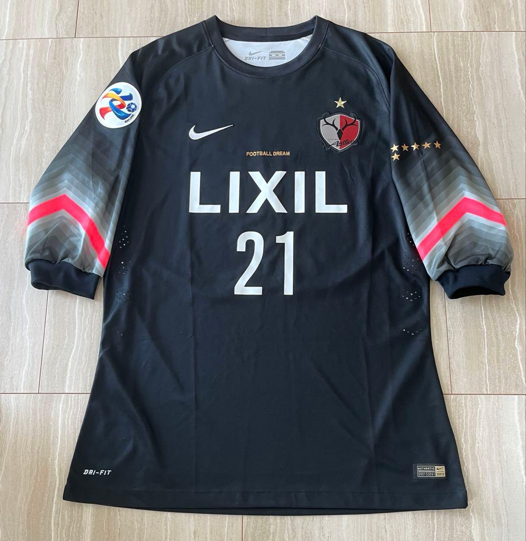 選手支給　鹿島アントラーズ　2015 ACL GKユニフォーム　曽ケ端準