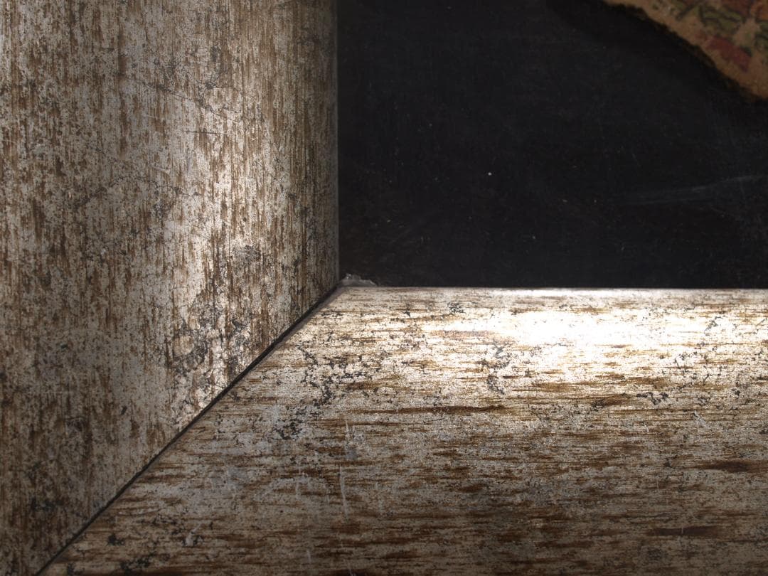 中国唐時代　敦煌莫高窟壁画 彩絵　人物像 発掘品 AK1908A6-1