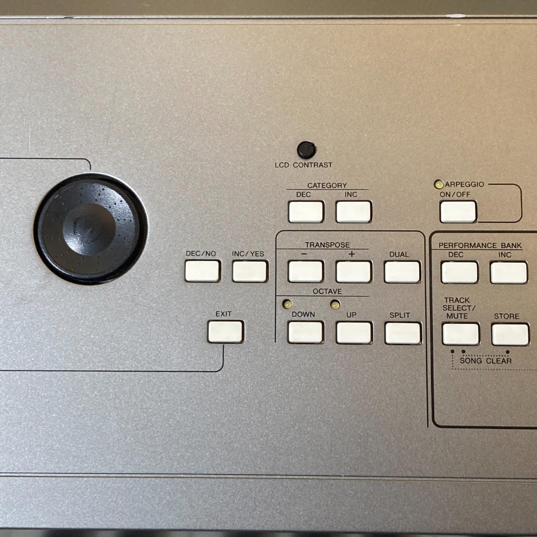 ジャンク YAMAHA MM8 シンセサイザー アダプター付き ヤマハ