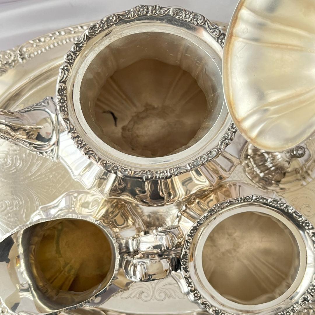 【Lancaster Rose】 ビクトリアンのティーサービス 3点