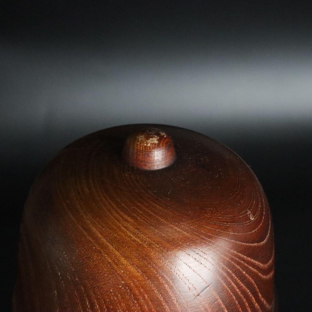 関口三作造「武人」創作コケシ 木札付 郷土玩具 内閣総理大臣賞受賞作家