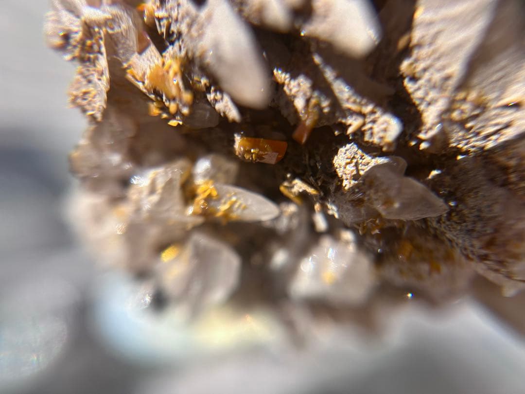 セルサイト ウルフェナイト 鉱物標本