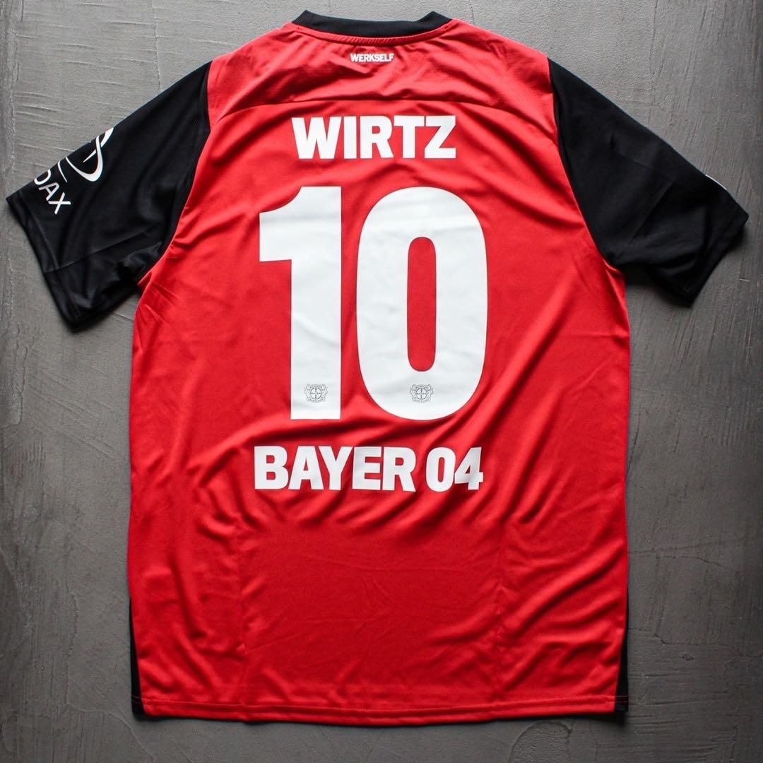 レヴァークーゼン 24-25 ユニフォーム ホーム 正規品 L ヴィルツ CL