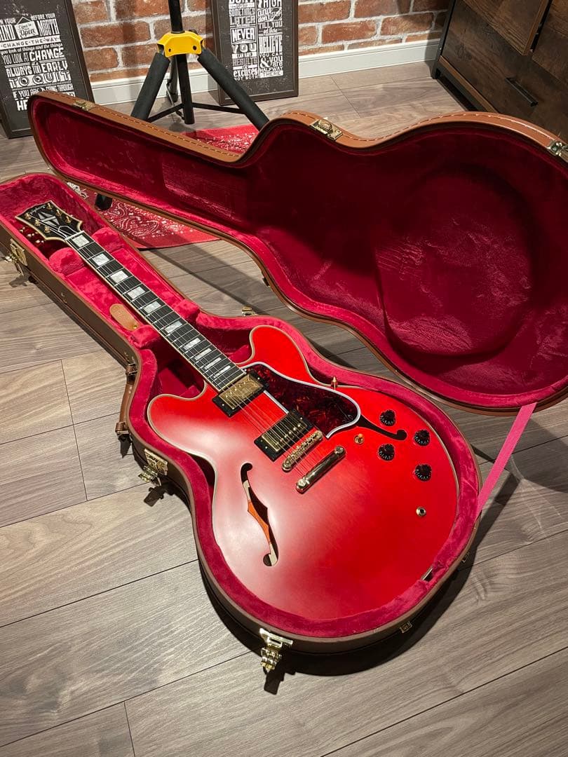 【最終】Epiphone es-355 エピフォン　セミアコ　チェリーレッド
