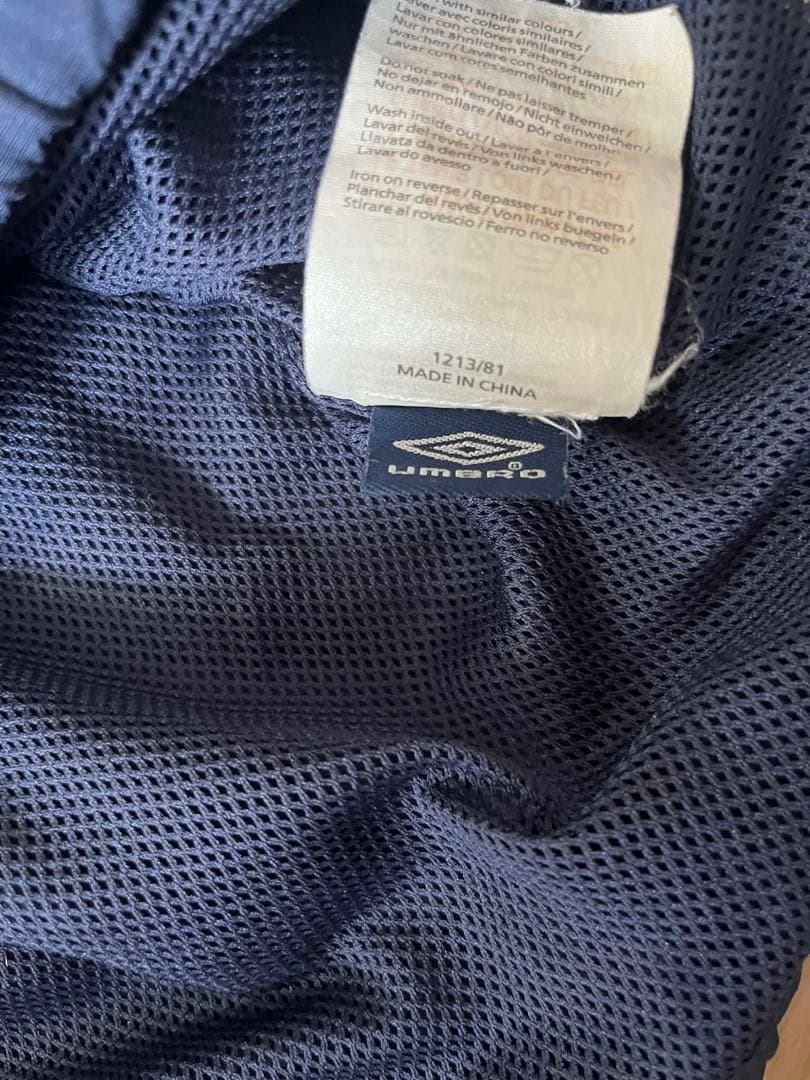 激レア　00s UMBRO イングランド　セットアップ　ナイロンジャケット