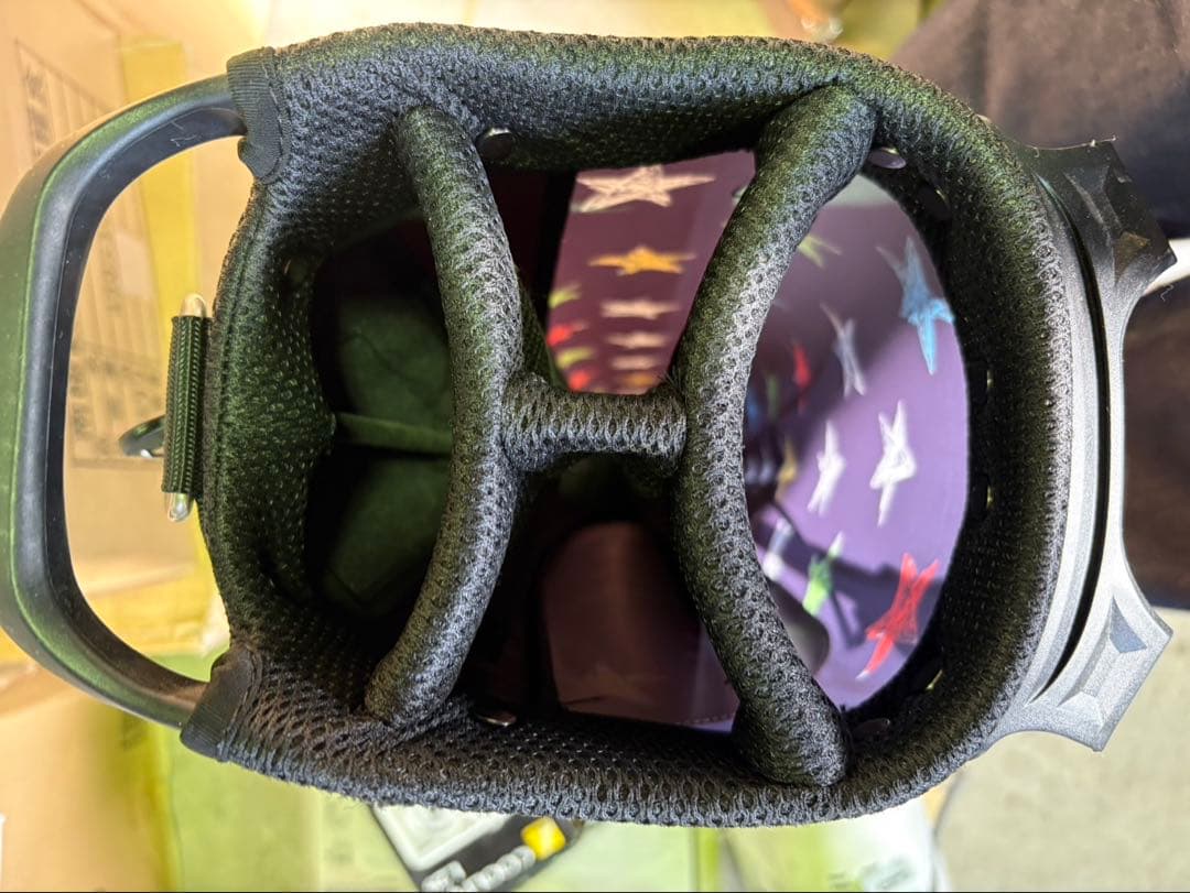 G1497 ラウドマウス スタンド式キャディバッグ 折りたたみ式 スター柄