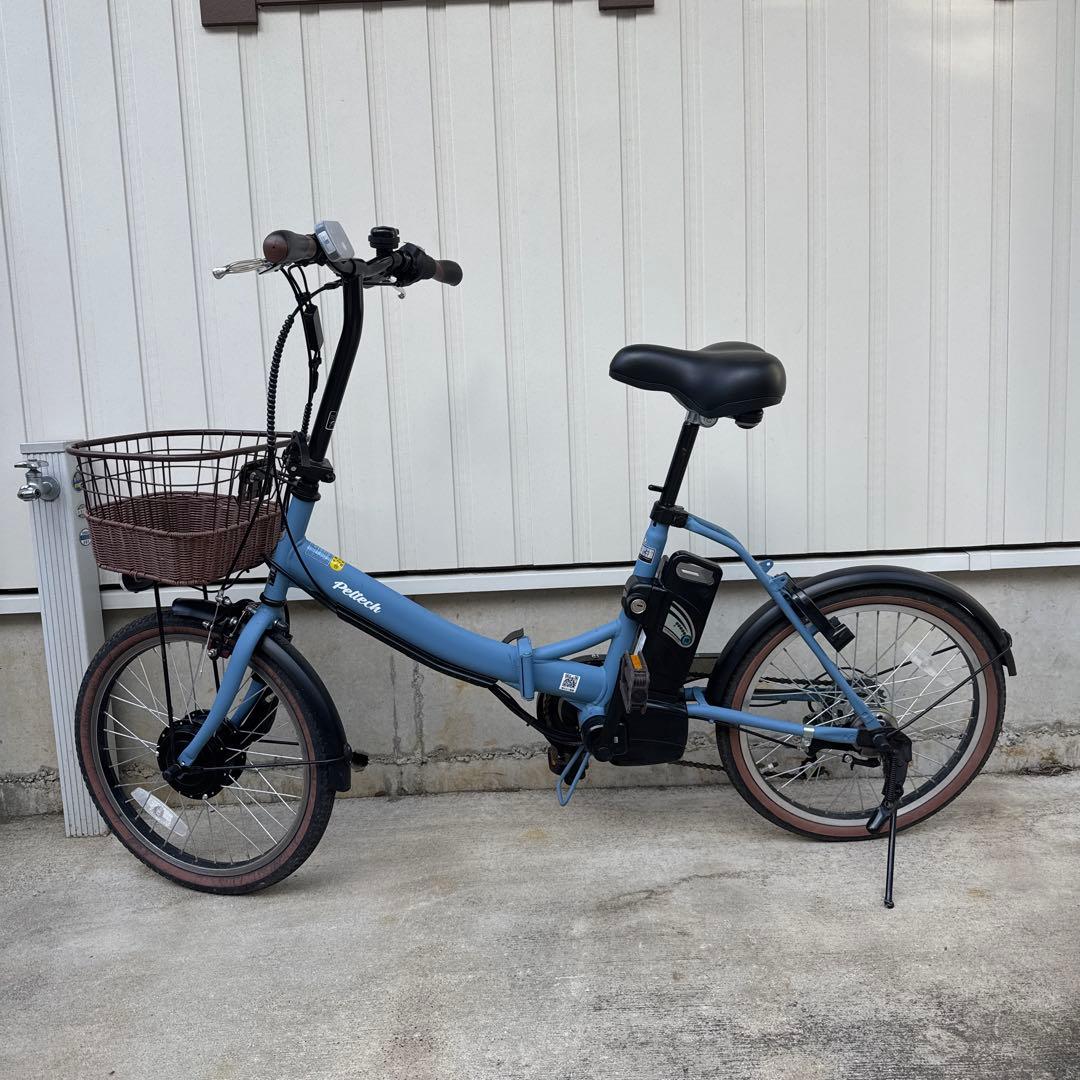 wabisuke0511専用 青色 電動アシスト自転車 シティタイプ