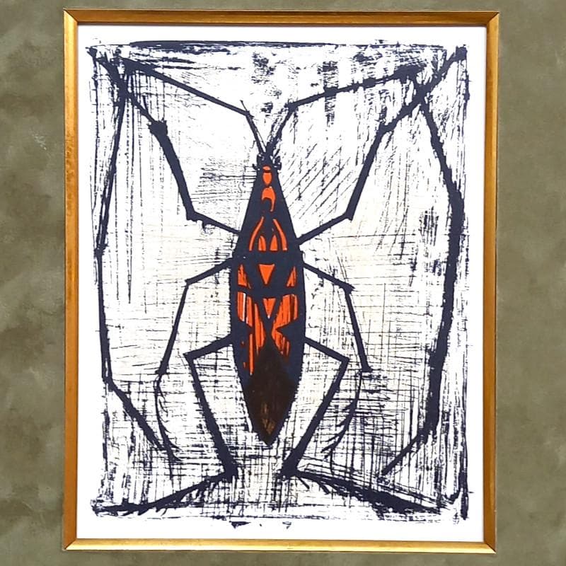 ☆ビュッフェ☆「 LADY BIRD 」　プレート付き　レゾネ図版より