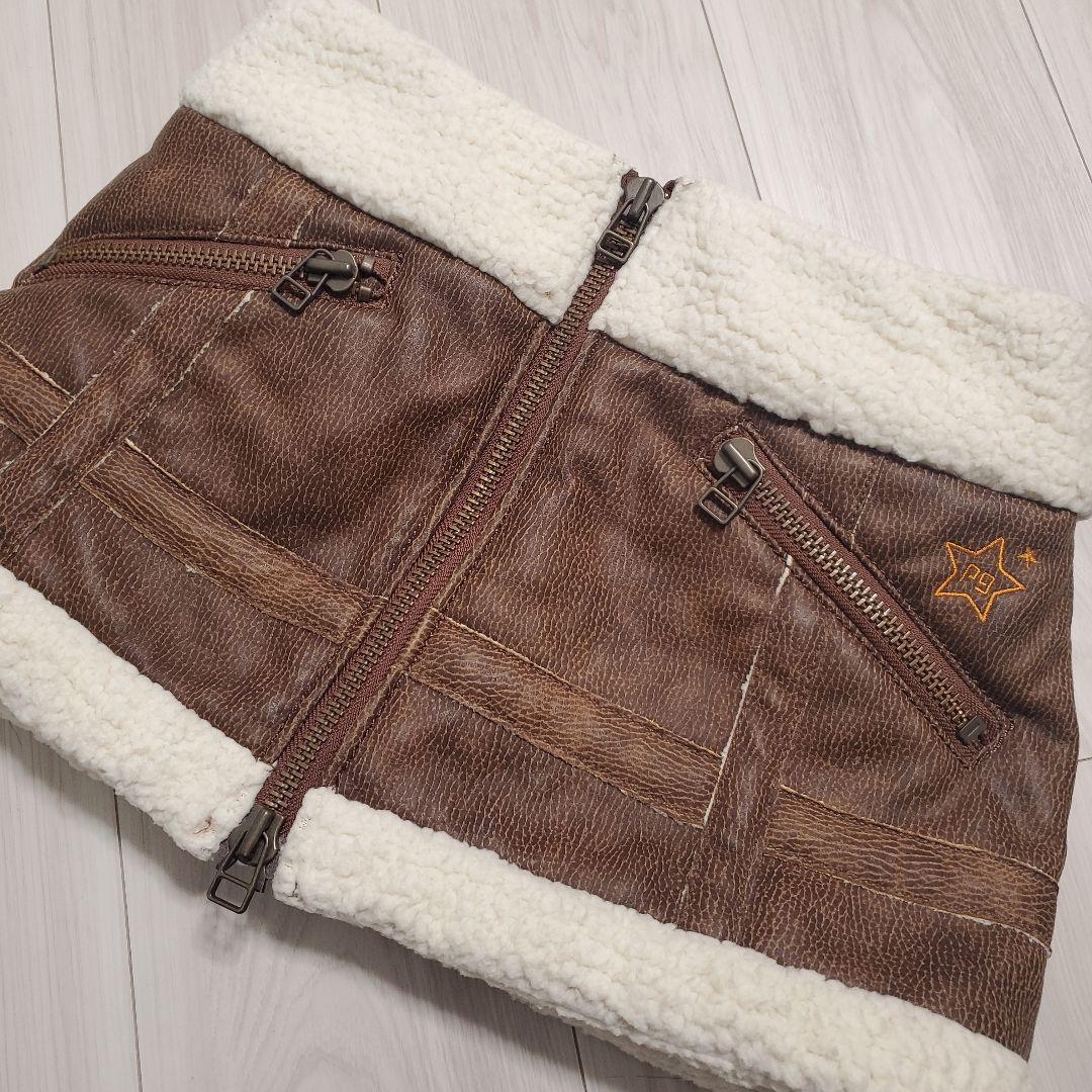 パーリーゲイツ　冬用モコモコスカート　ゴルフウェア　サイズ0