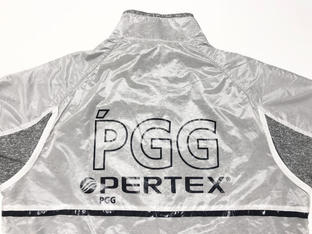 ○専用★新品 PGG パーリーゲイツ パーテックス セットアップ グレー L