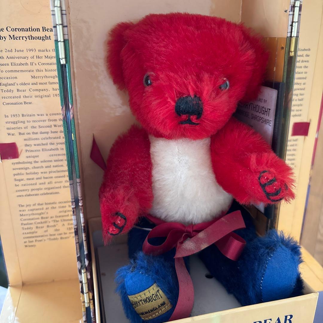 希少 Merrythought CA8 Coronation Bear 限定版