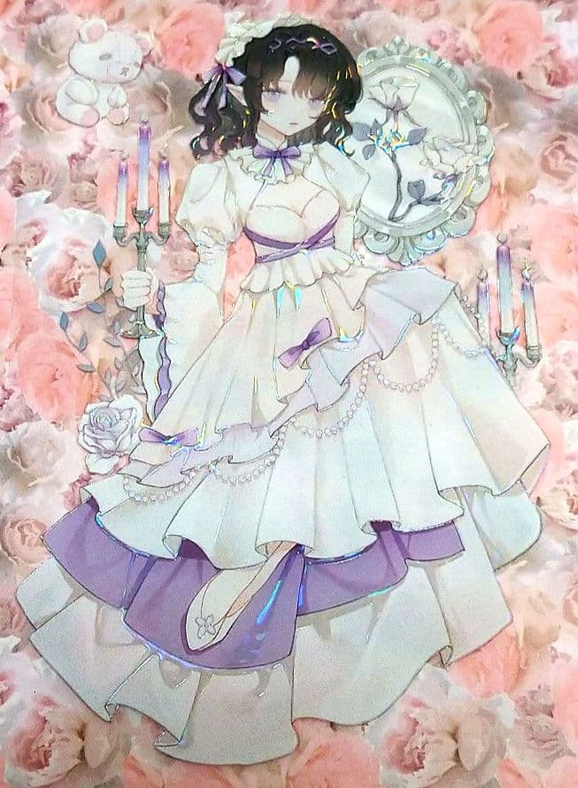 J602＃花仙曲(贝壳光)巫女sama切り売り海外人物マステ女の子