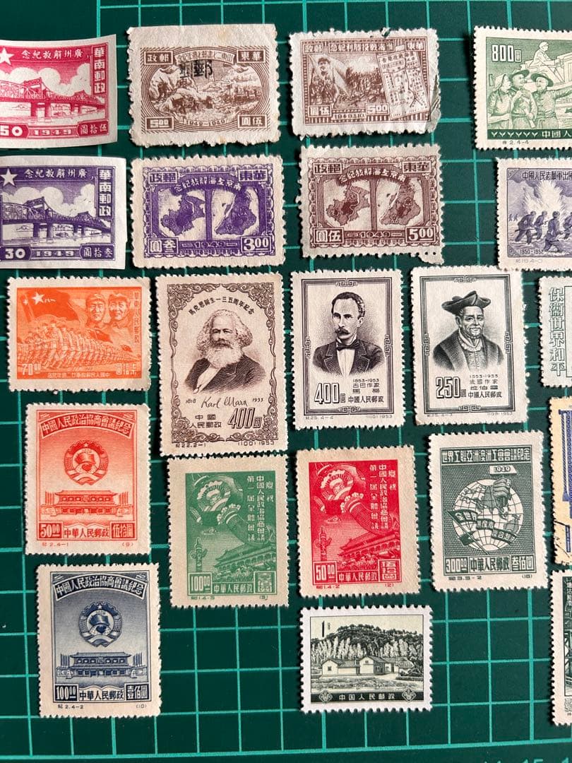 中国人民郵政(華東人民郵政/華東-華南郵政含)27枚セット