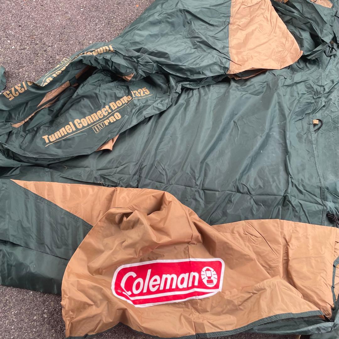 シームテープ良好✨　Coleman トンネルコネクトドーム325 4〜6人用