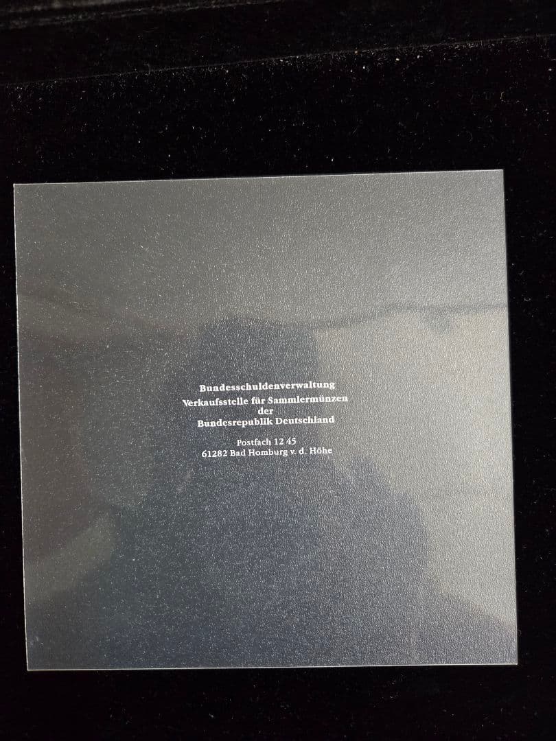 (プルーフメダルセット)ドイツ　記念10マルク銀貨　5枚セット　2001