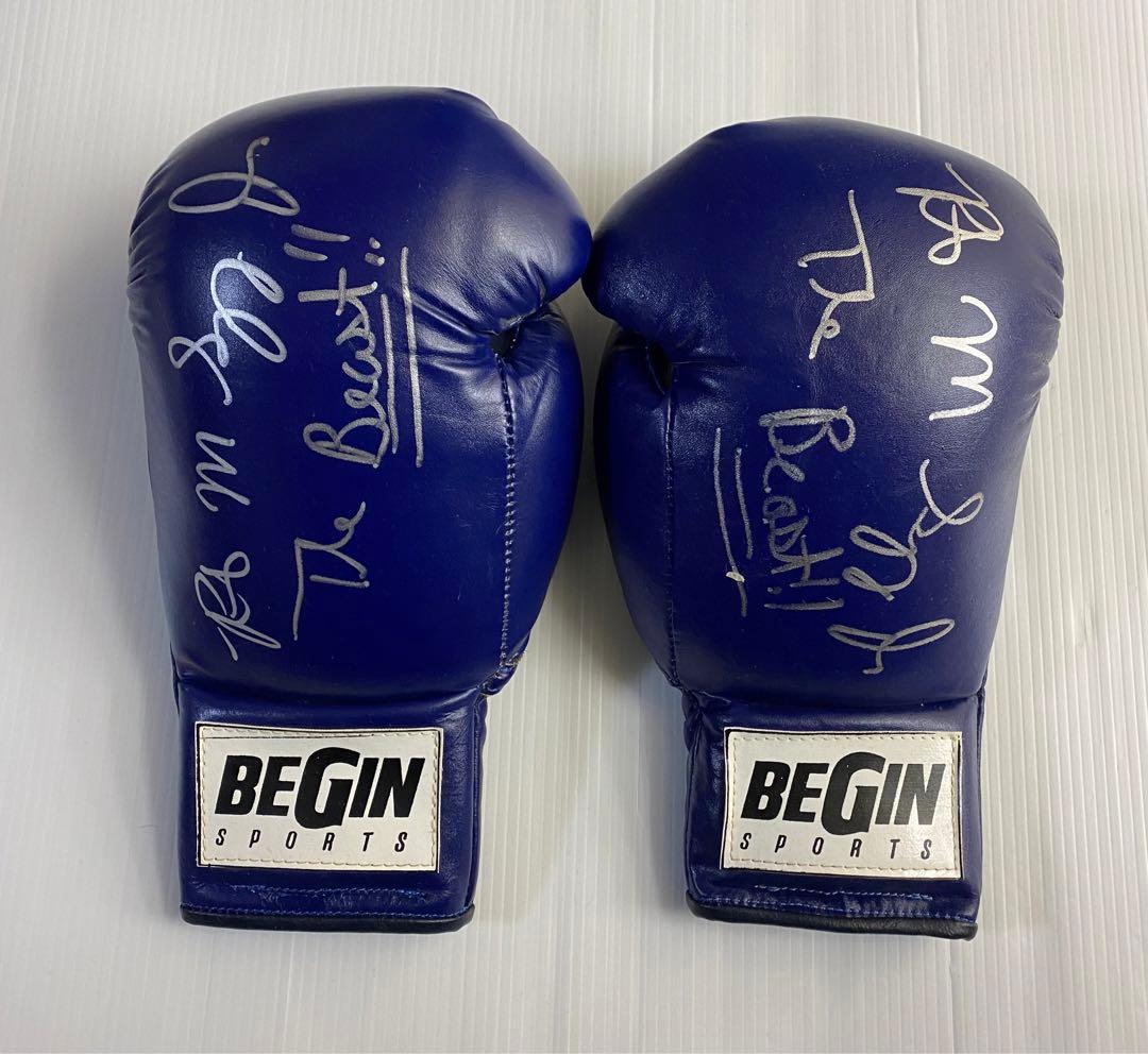 K‐1 ボブサップ 直筆サイン入りTシャツ/サイン入りグローブ/サイン入り色紙