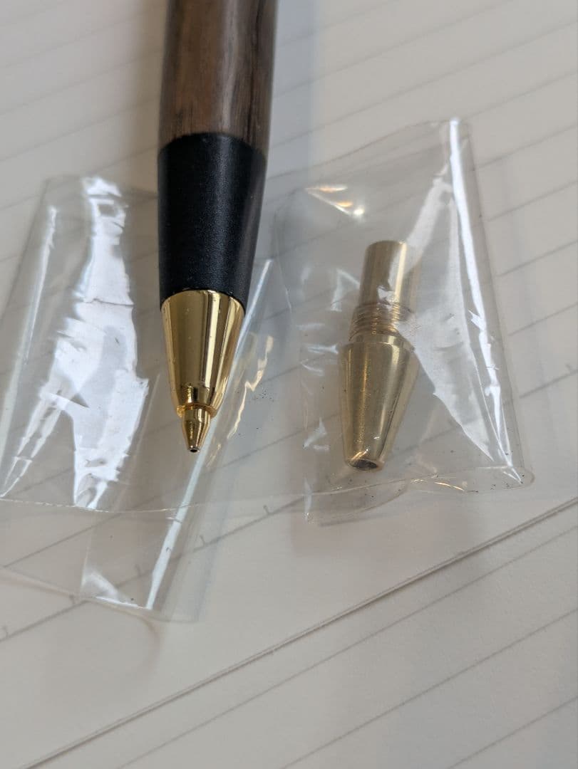 野原工芸　楢　シャープペンシル　旧型　固定式口金　可動式口金