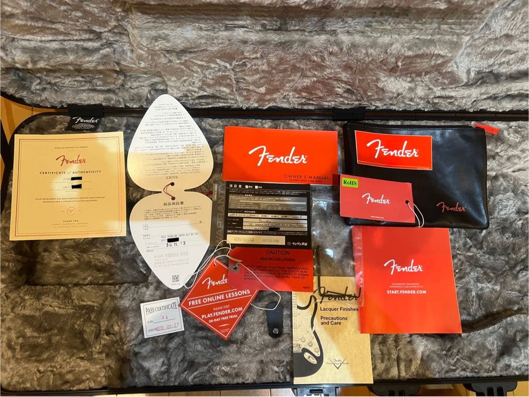 希少Fender のエレキギター吉田拓郎