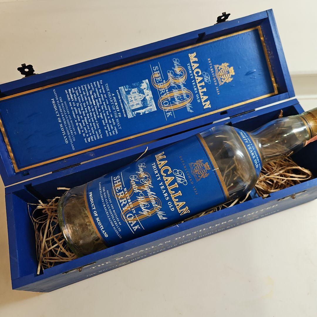 マッカラン30年 シェリーオーク空瓶