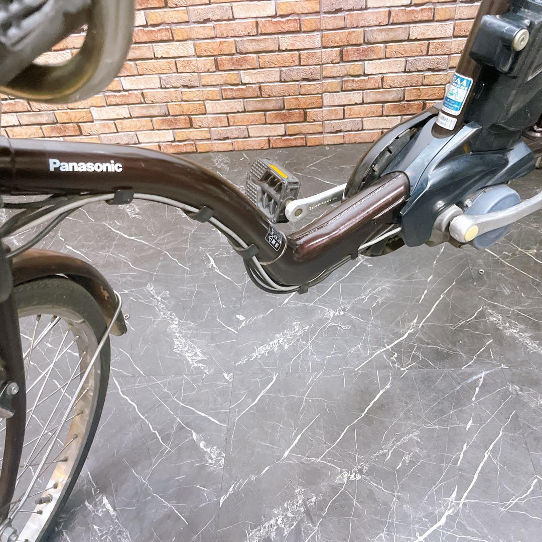 【20】子供乗せ電動自転車 Panasonic Gyutto mini ブラウン