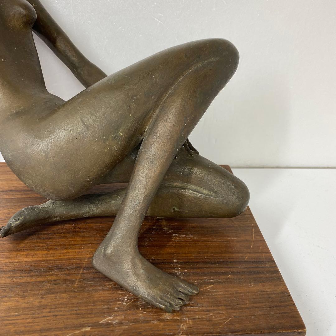 セルジオ・カペリーニ　ブロンズ裸婦　4503g トコト　東さ7-0819①