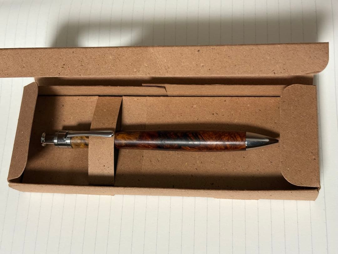 工房楔 ペンシル楔 花梨紅白 0.5mm