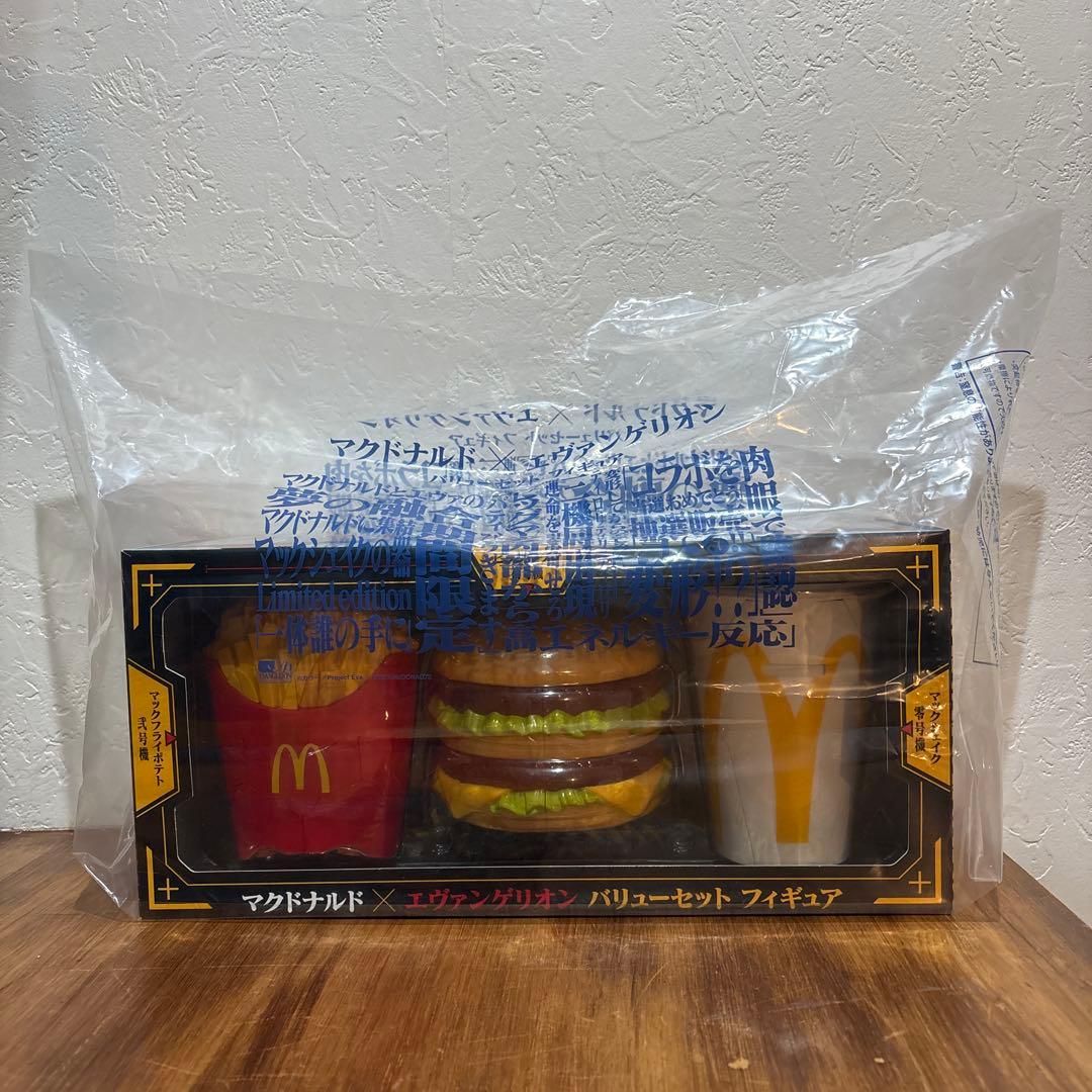 【新品未開封】マクドナルド × エヴァンゲリオン コラボ フィギュア