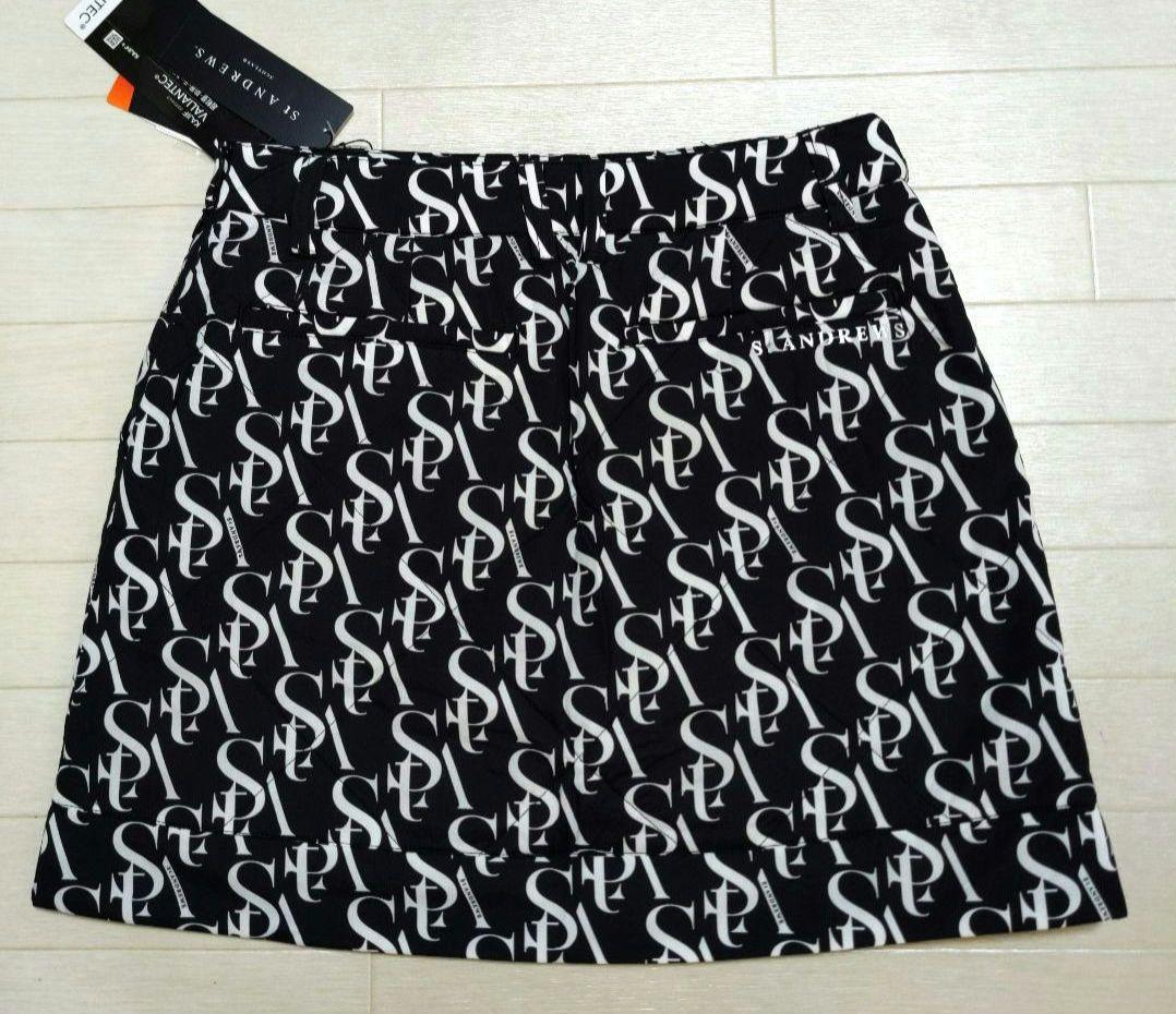 再再再値下新品　セントアンドリュース　中綿スカートМ　黒ブラック定価33000円