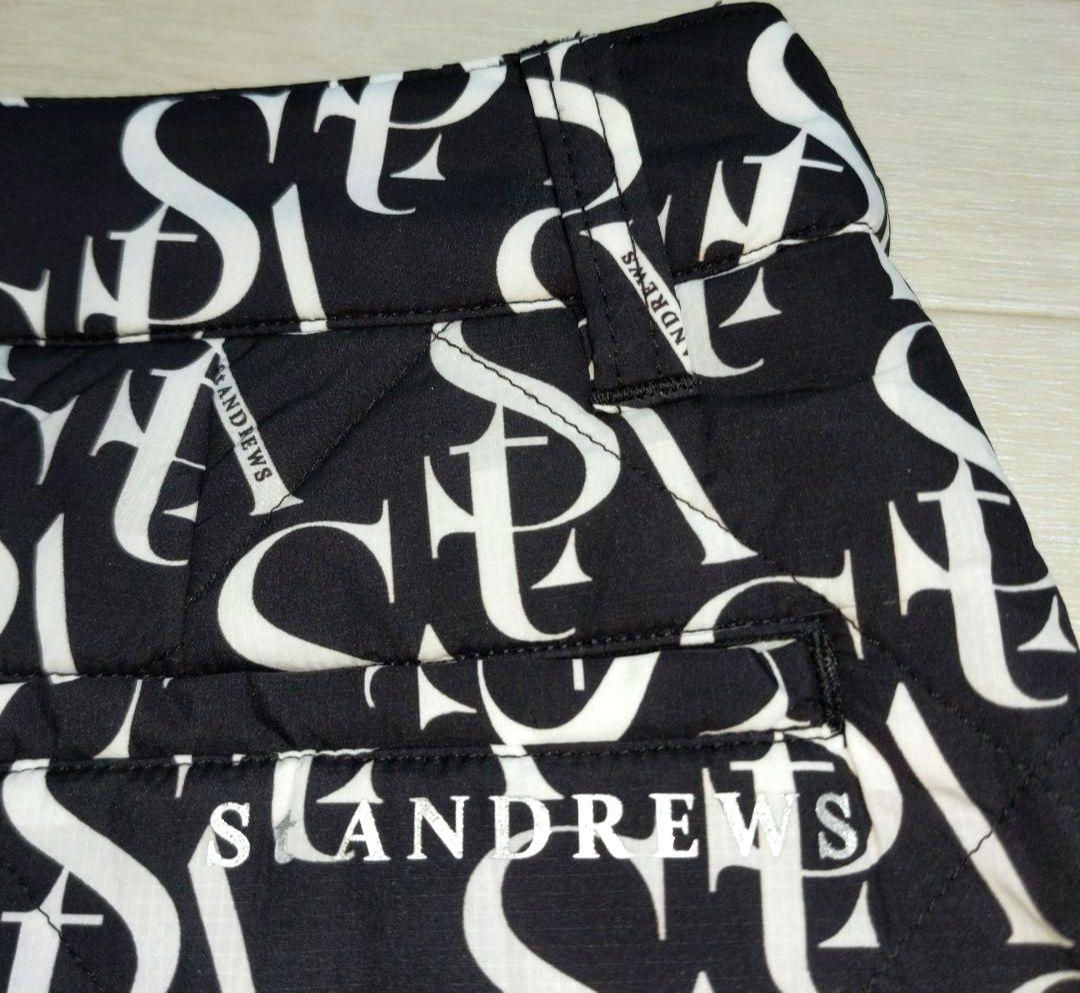 再再再値下新品　セントアンドリュース　中綿スカートМ　黒ブラック定価33000円