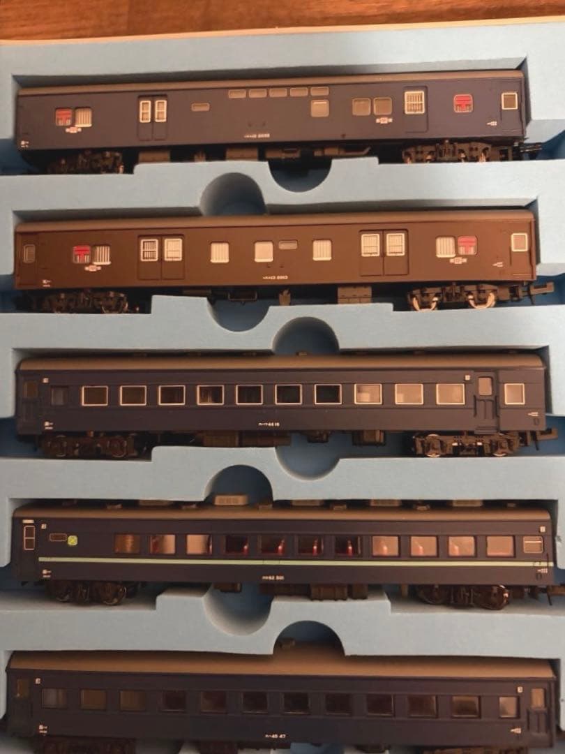 【美品】ニセコ 1号 C62 お別れ三重連列車 A-1574 スハ45系