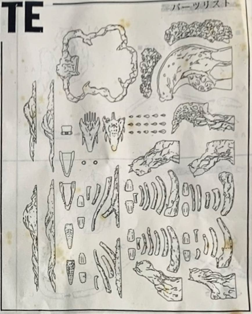 M1号　ビオランテ　ソフビキット(訳あり)