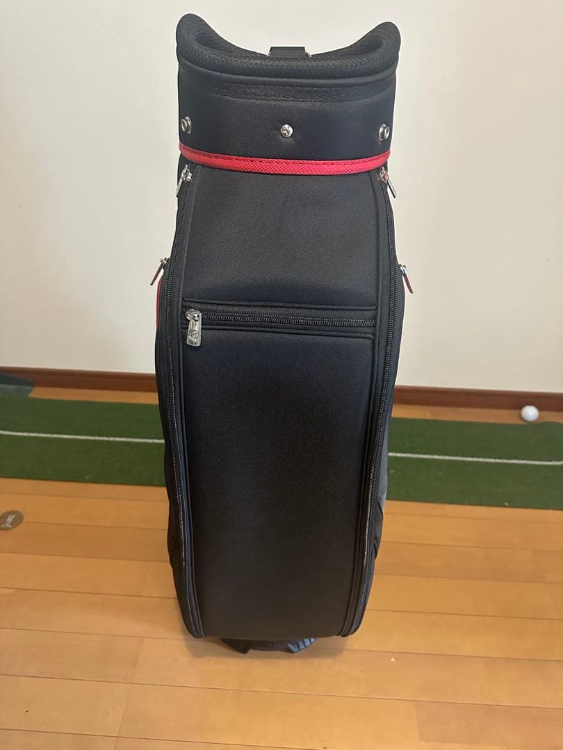 HOMMA ゴルフバッグ 黒 赤（かず）