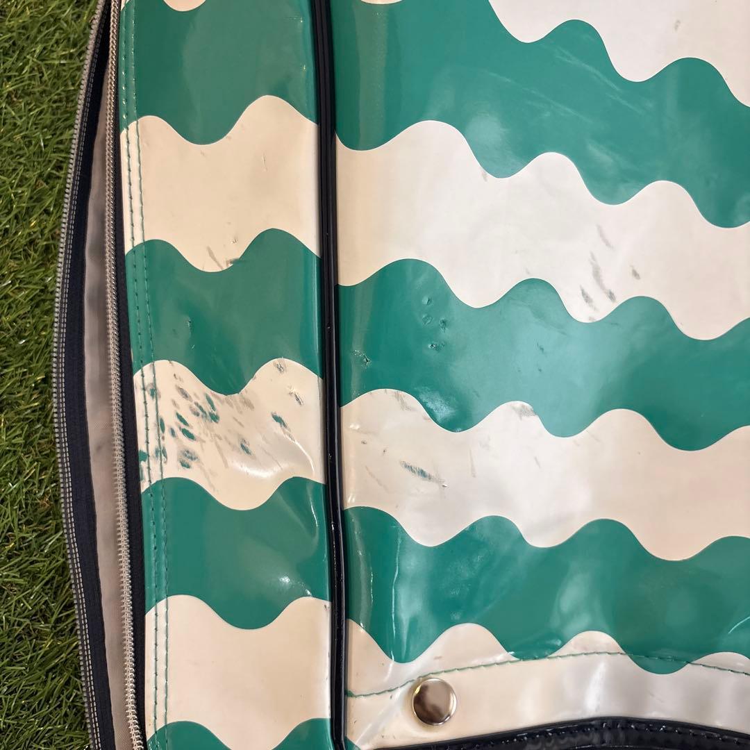 ‼️アンパスィ キャディバック エナメル グリーン‼️