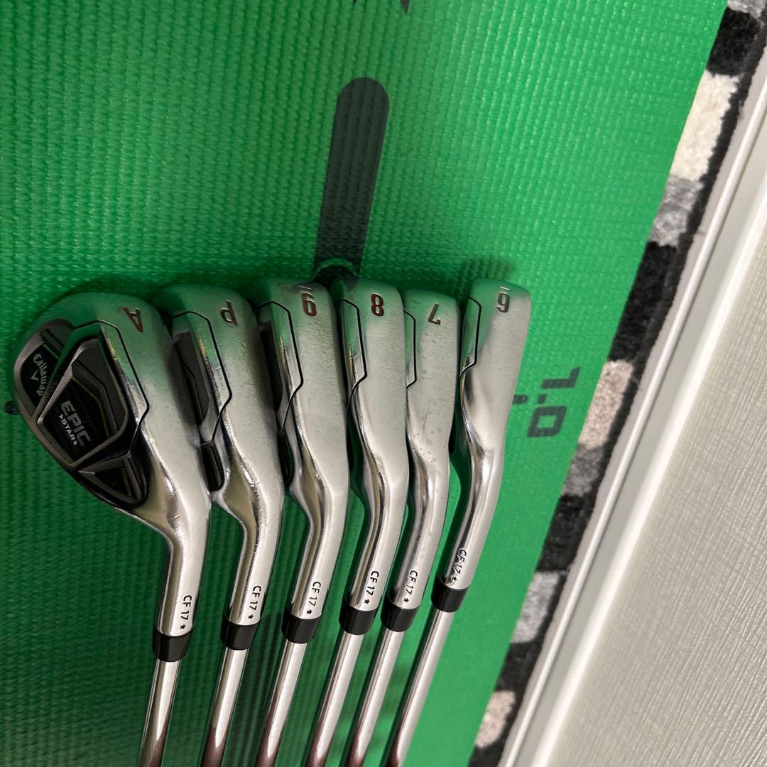 キャロウェイ エピックスター アイアンセット 右打ち6本メンズ EPIC